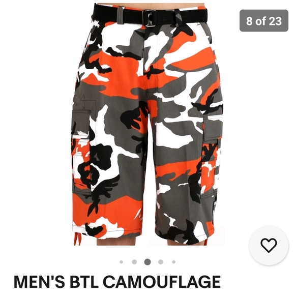BTL Shorts Btl Men Camouflage Cargo Shorts Big And Tall Poshmark